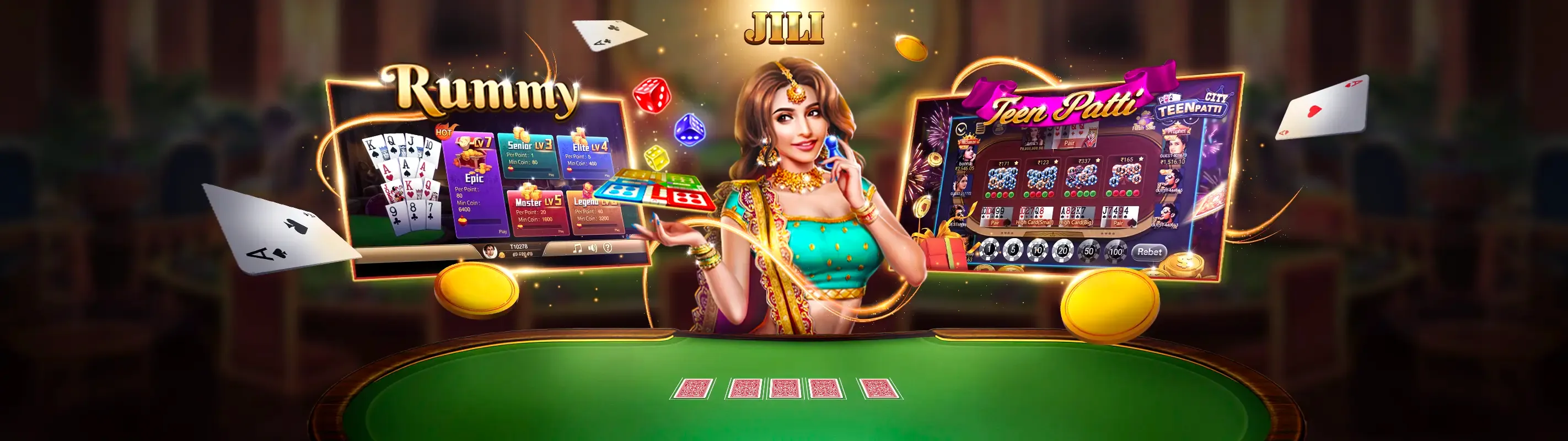 Máy đánh bạc Jackpot hi99 với tiền vàng và ánh đèn casino